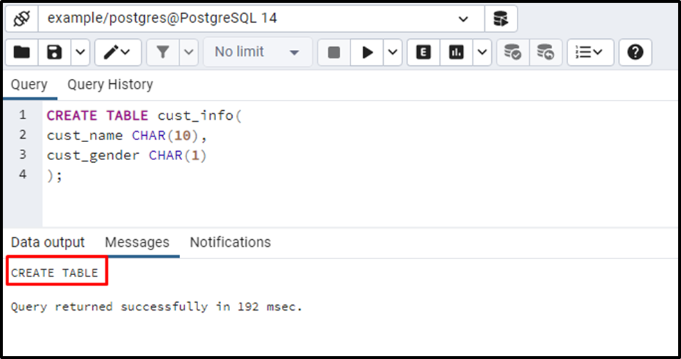 Postgresql Character Data Types Char