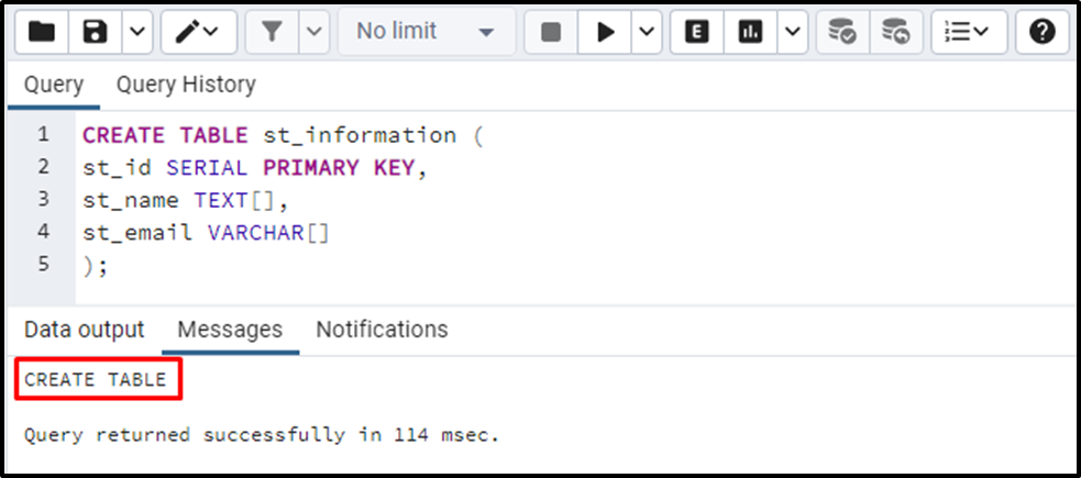 String Arrays In Postgresql