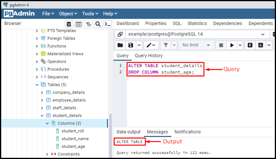 Voltage Outgoing Armstrong How to Drop Columns From a Table in PostgreSQL - CommandPrompt Inc.