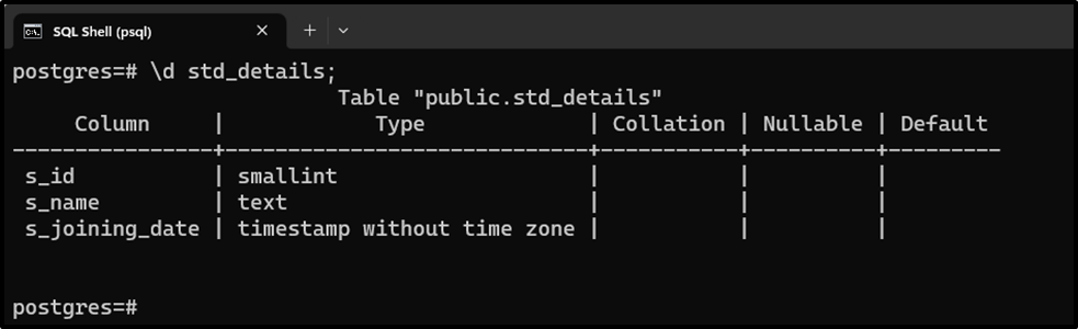 How To Set A Timestamp As Default Column Value In Postgresql Commandprompt Inc