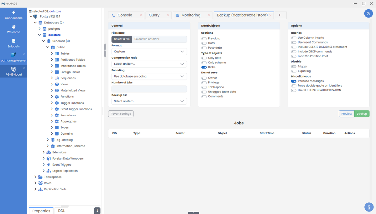 pgmanage-main